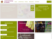 Tablet Screenshot of luontaistuntijamyyrmaki.fi